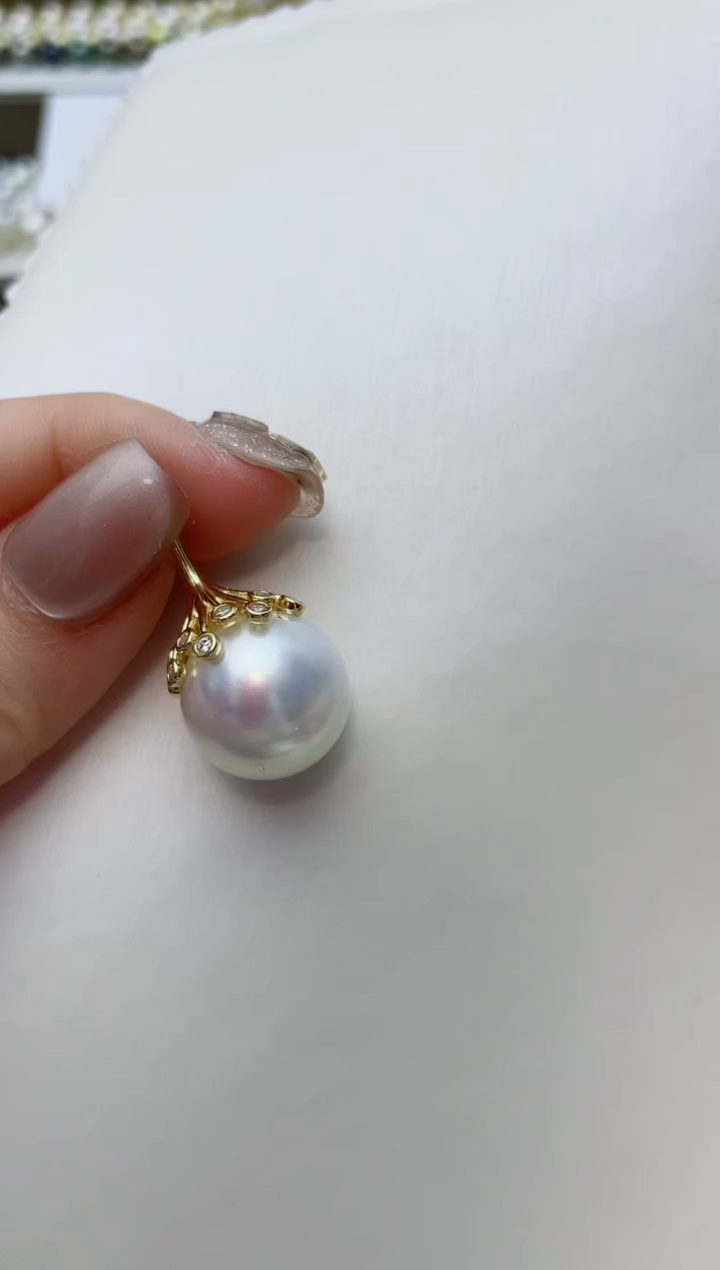【闪购商品】海水珍珠颈饰银S925镶嵌A62