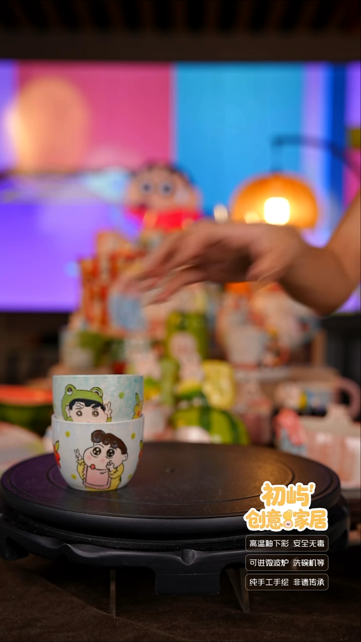 瓷【初屿】手工手绘餐具