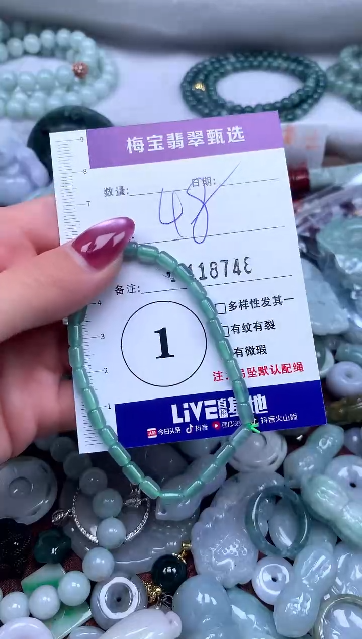 颈饰未镶嵌翡翠早48