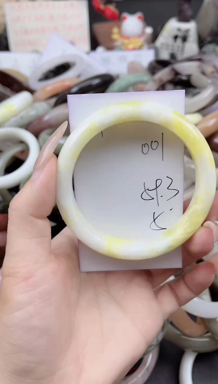 未镶嵌手镯石英质玉001