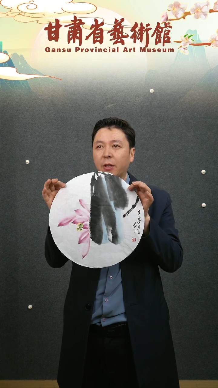 【闪购商品】国画叶长生花鸟镜面作品