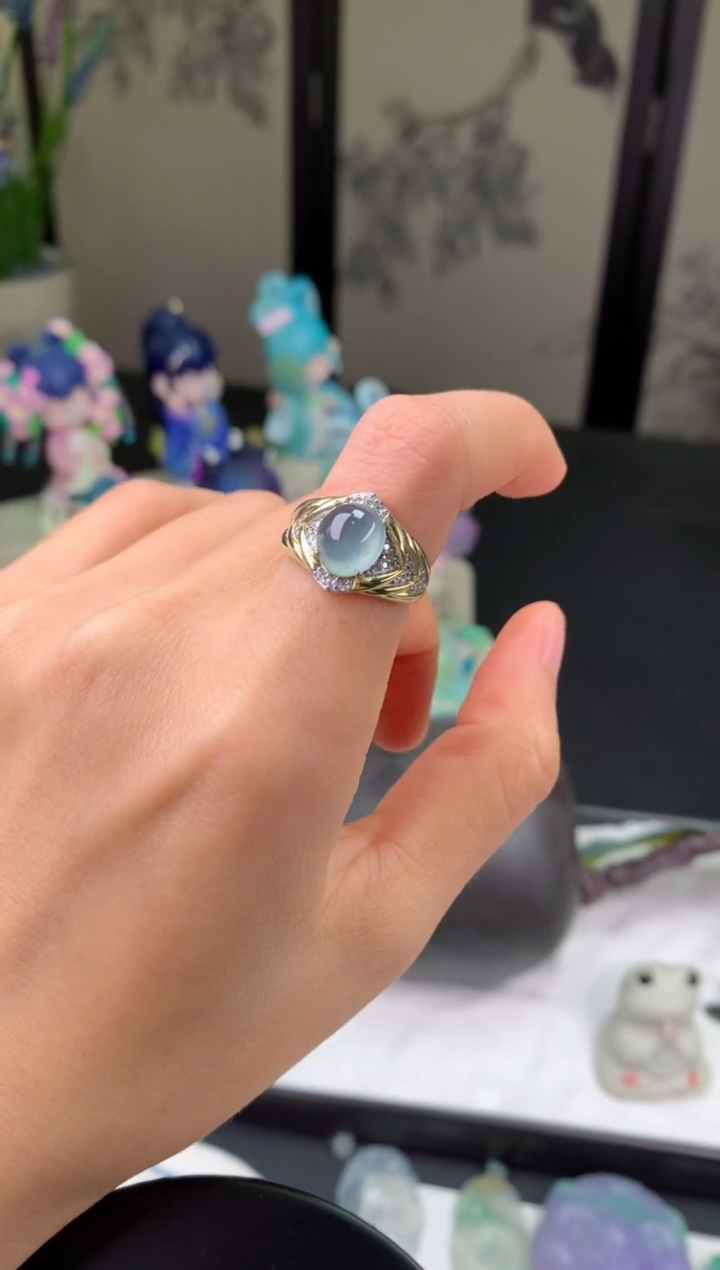 翡翠未镶嵌颈饰无鉴赏期