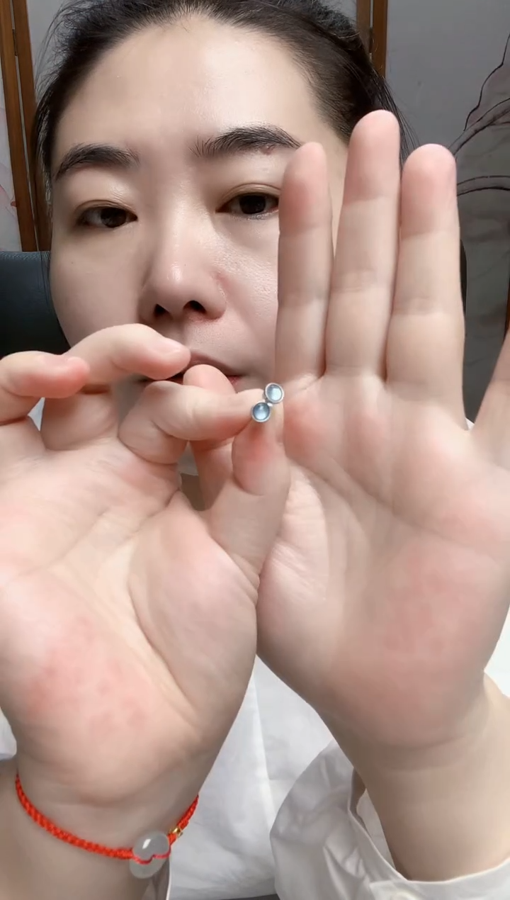 未镶嵌翡翠耳饰耳钉