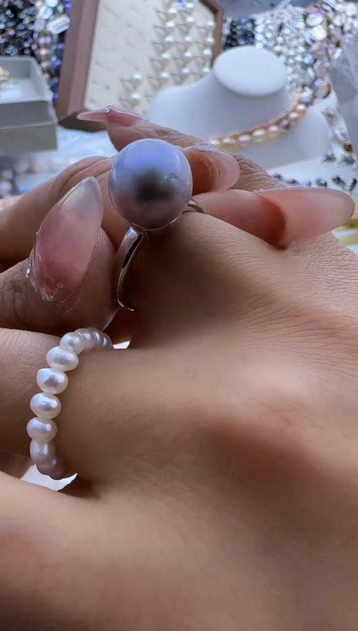 【闪购商品】淡水珍珠戒指未镶嵌200