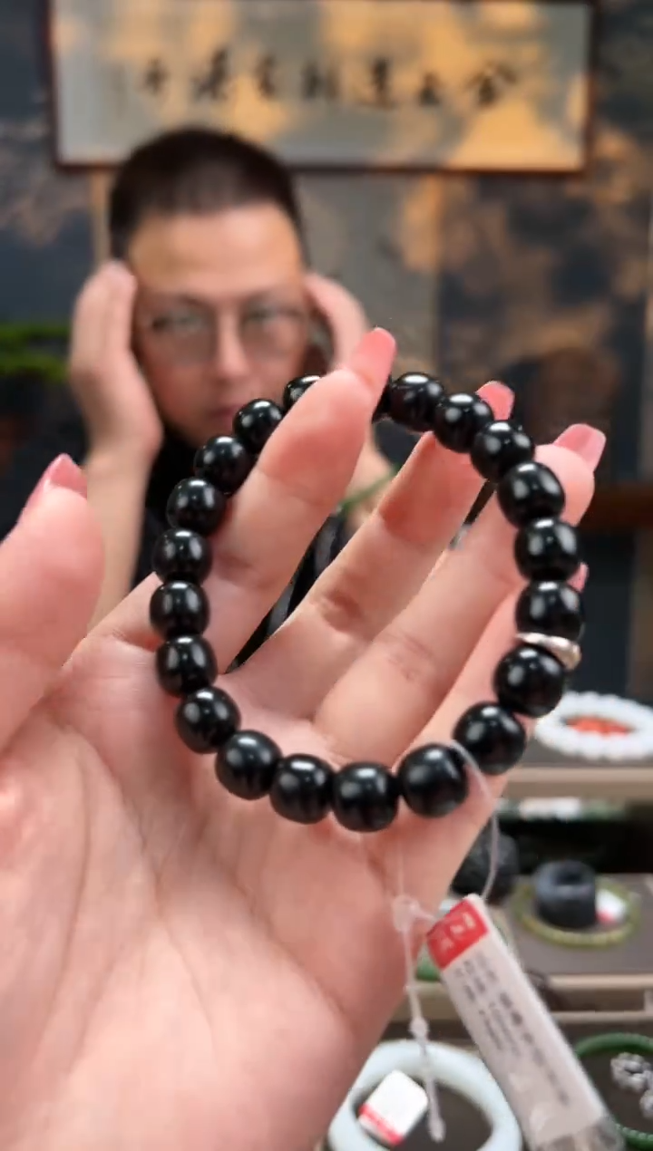 【闪购商品】和田玉手串未镶嵌卡10mm