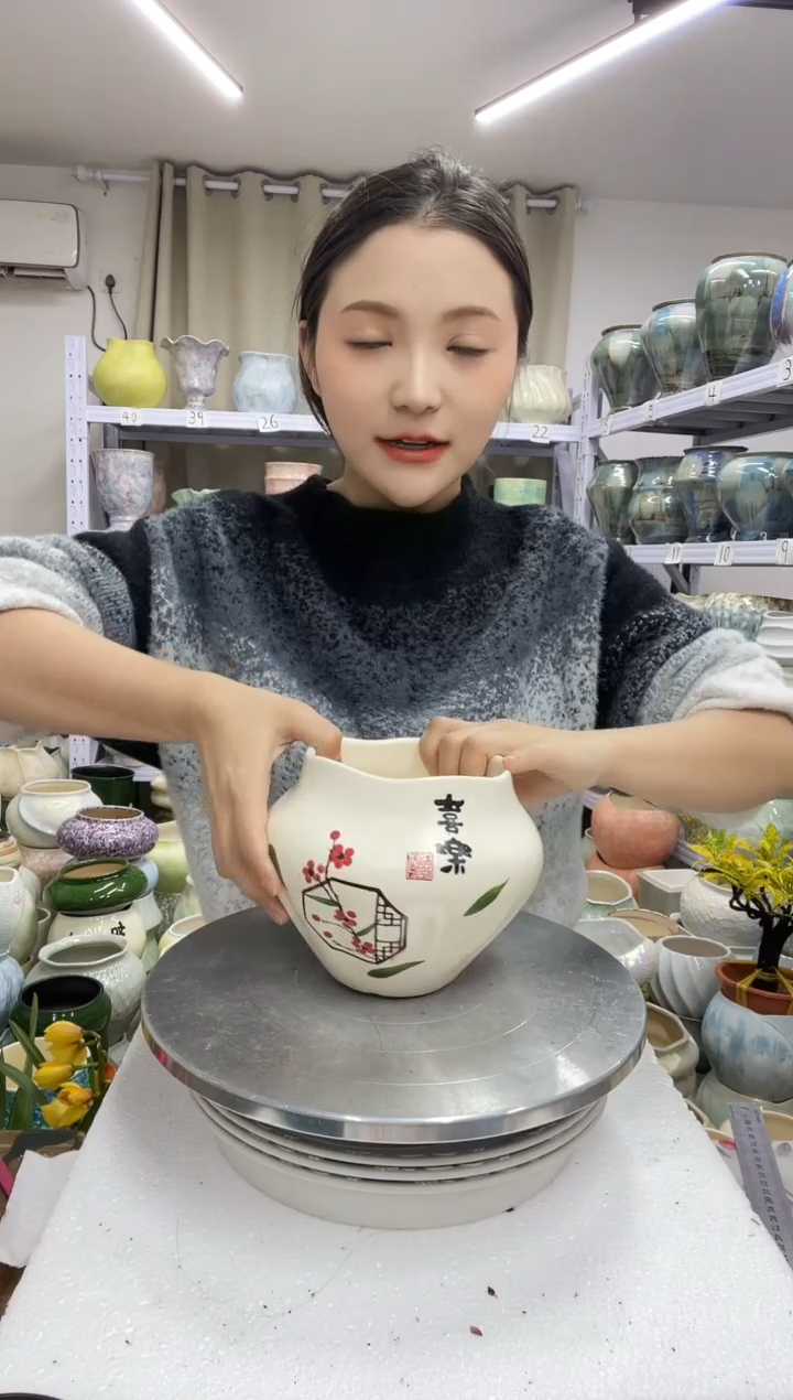 【12.27】花盆链接 高： 14 口：11