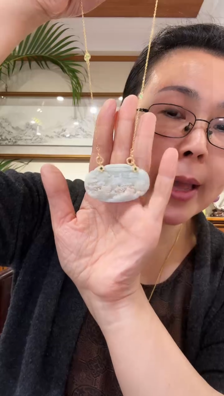 【闪购商品】翡翠颈饰未镶嵌国风