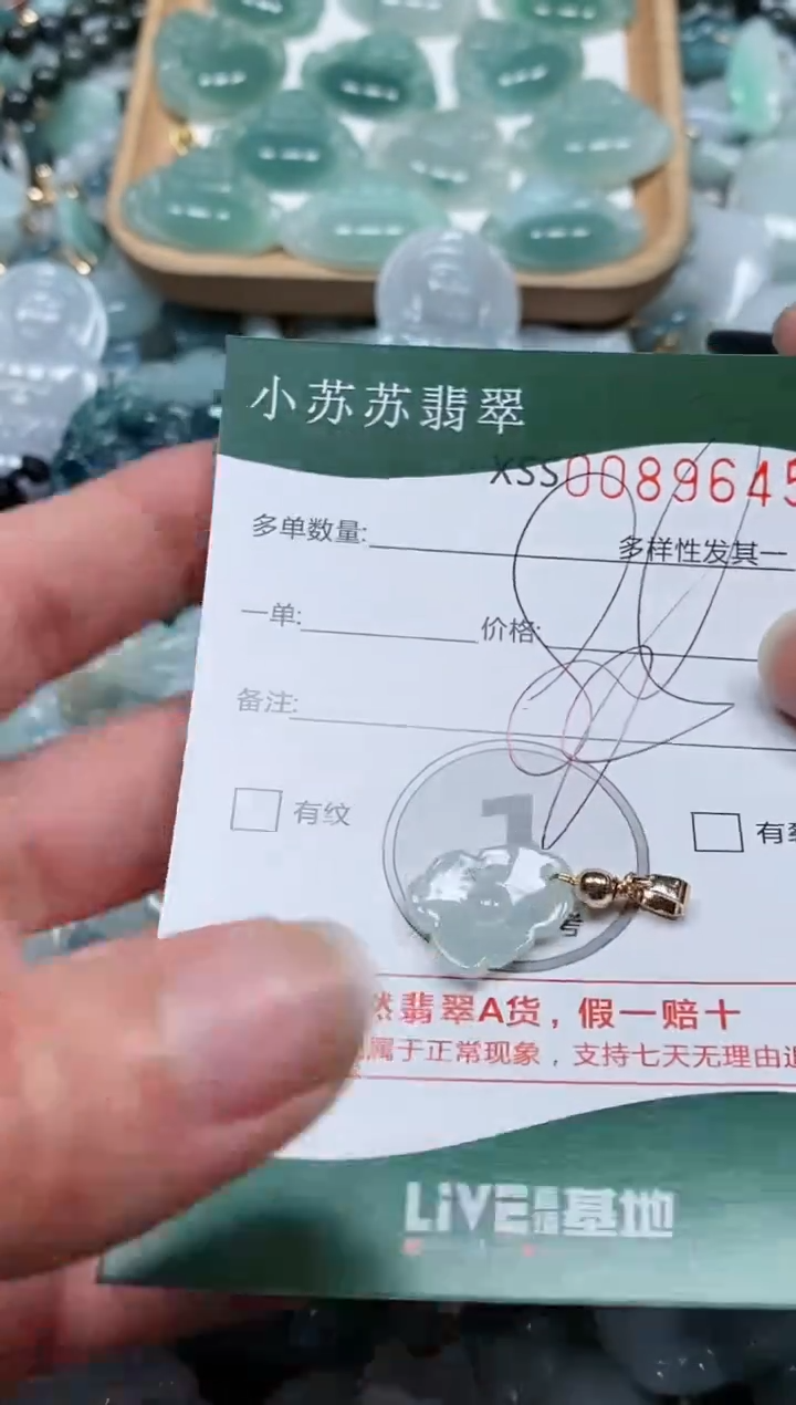 【闪购商品】翡翠颈饰未镶嵌闪购商品0089645