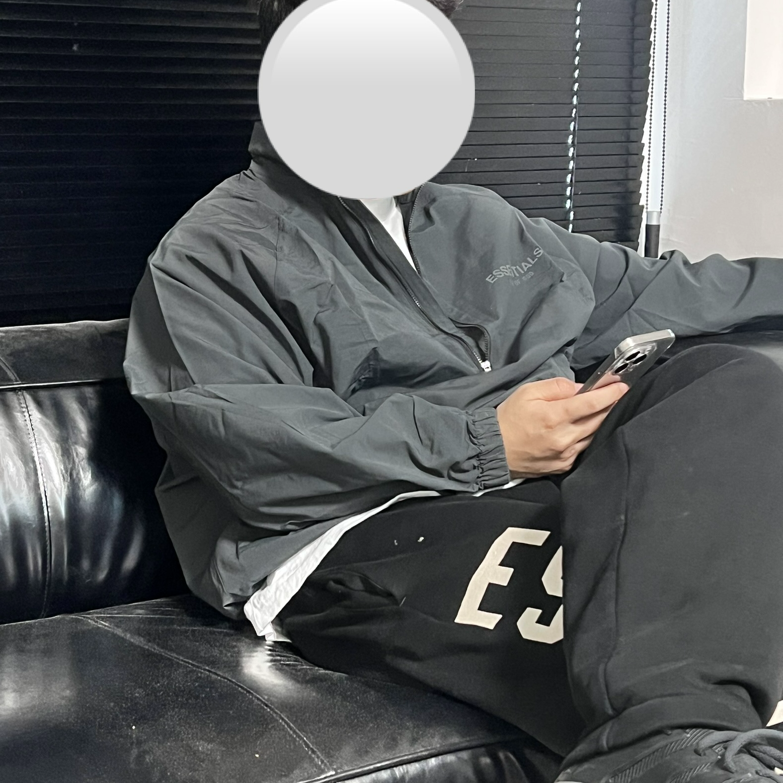 富贵--梭织半拉链外套