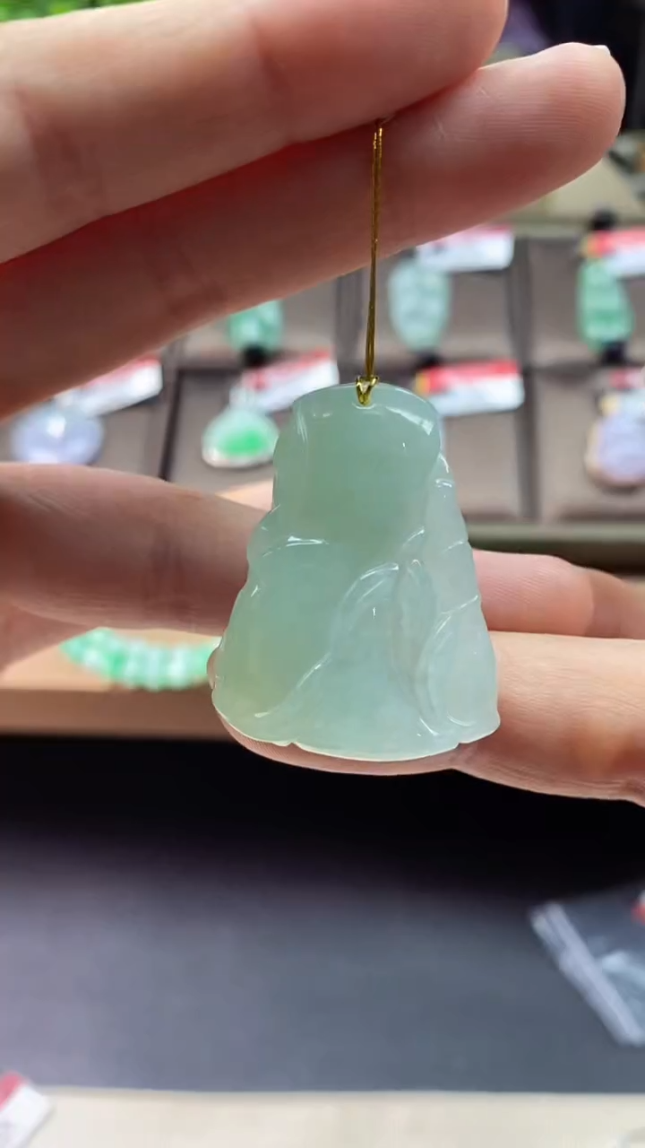 【闪购商品】翡翠颈饰未镶嵌竹节