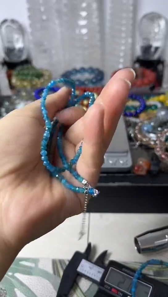 【闪购商品】磷灰石手链未镶嵌矿坑