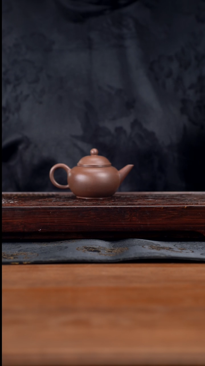 【闪购商品】紫砂茶壶100cc黄龙山原矿底槽清水平14