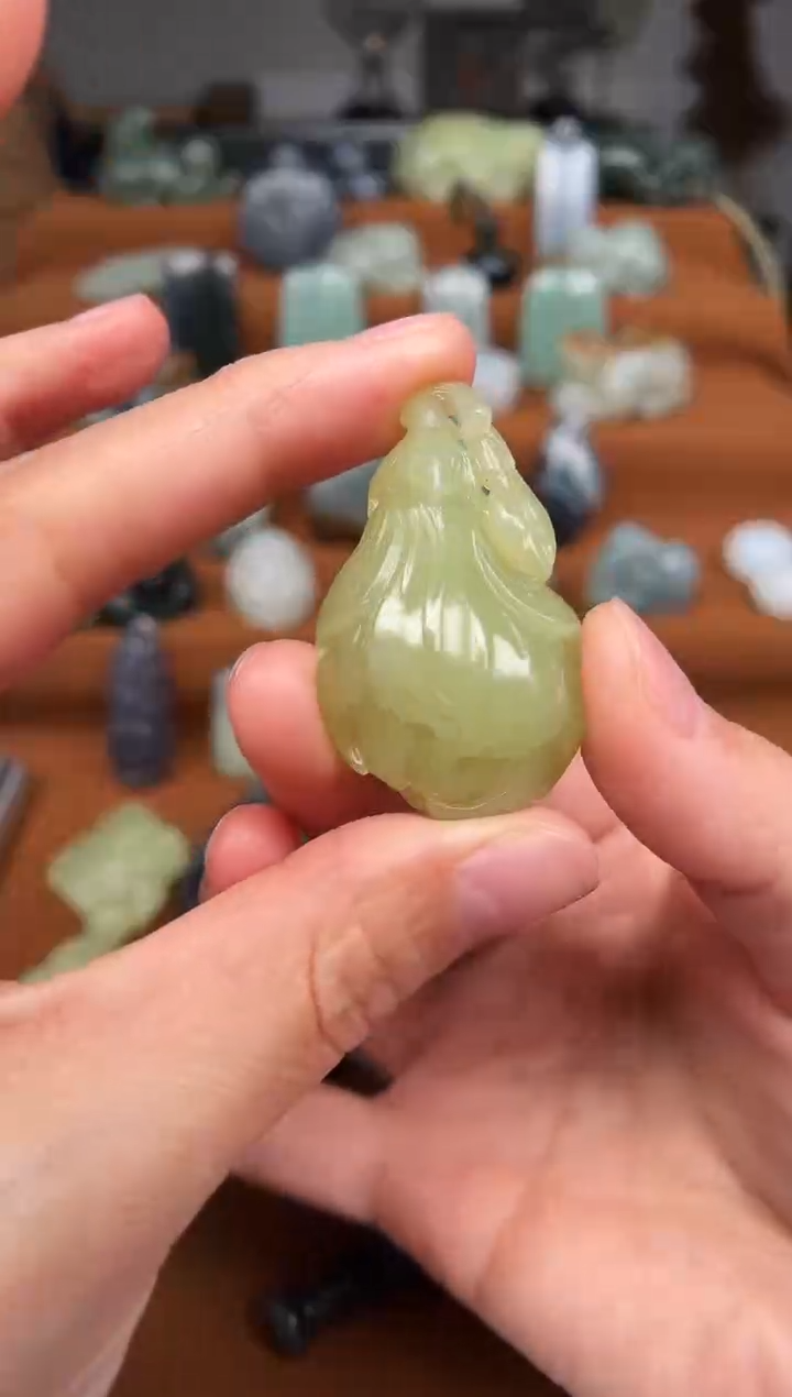 【闪购商品】和田玉颈饰未镶嵌玉兰花