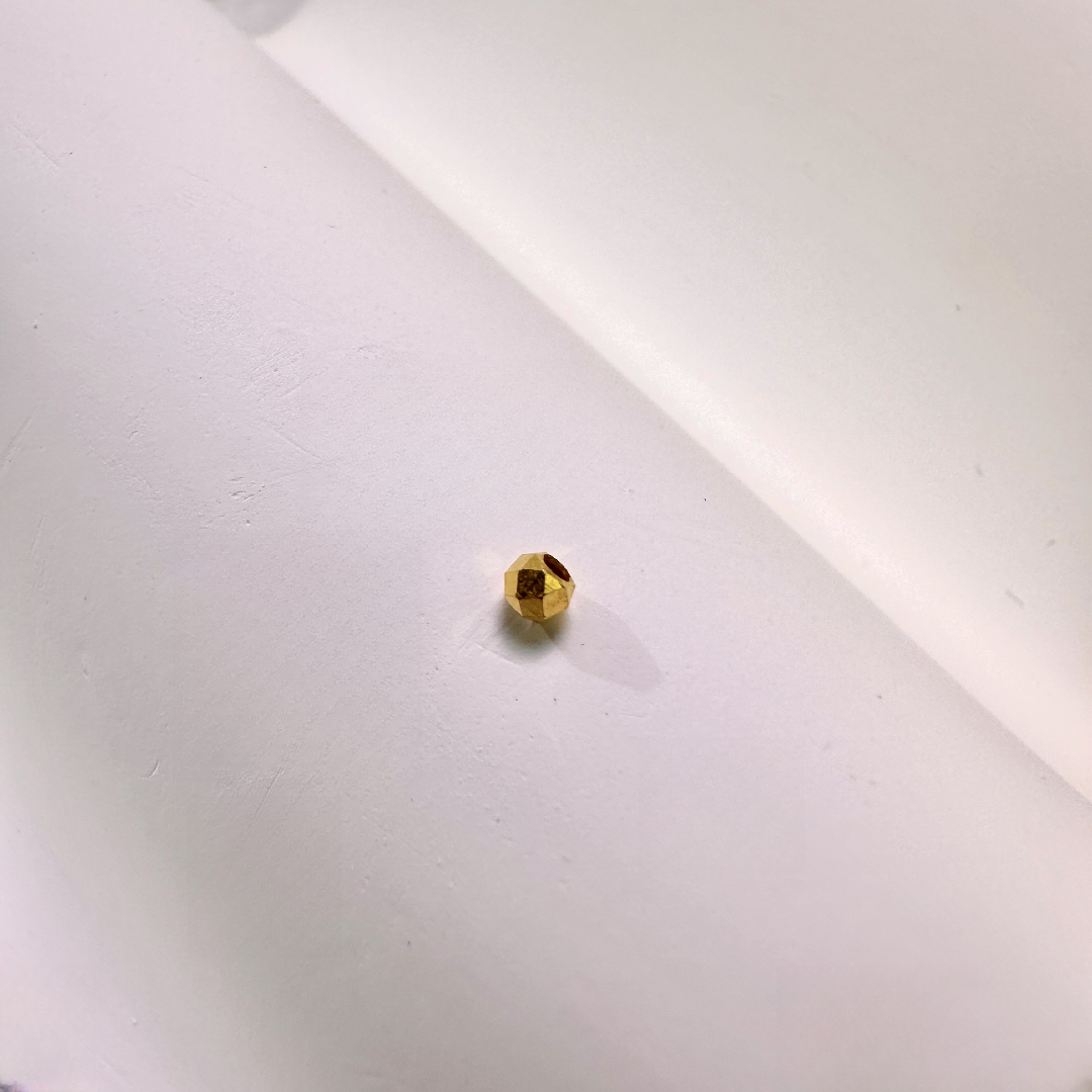 足金配件 2mm蹦迪珠 H0056