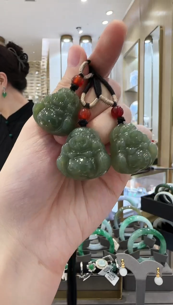 和田玉未镶嵌颈饰73多样发一