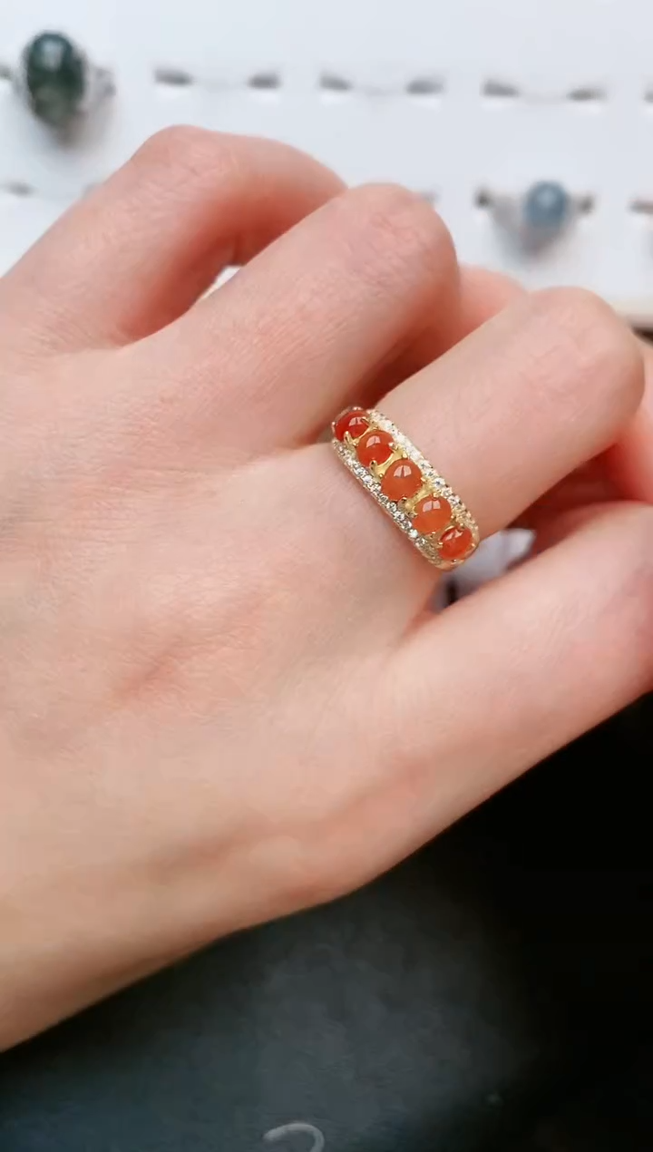 【闪购商品】翡翠戒指银S925镶嵌.....