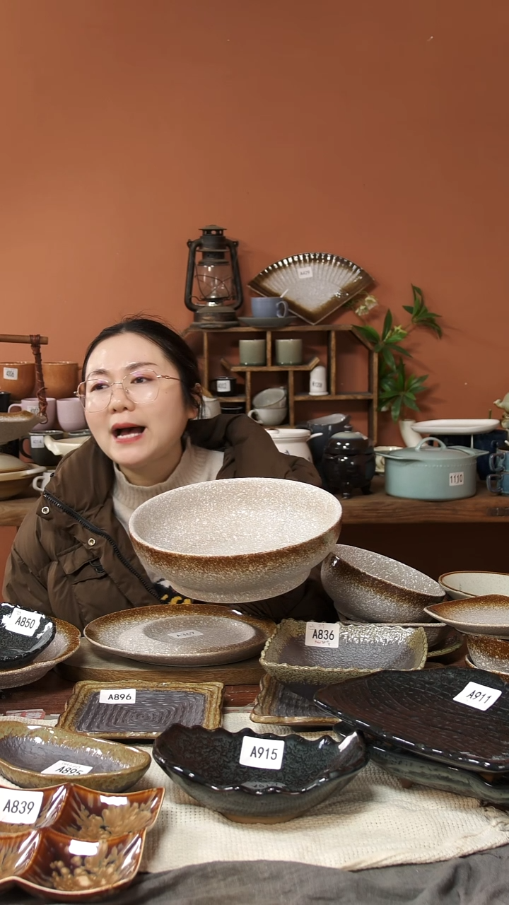 陶瓷A331一只陶瓷粗陶大汤碗可能微瑕