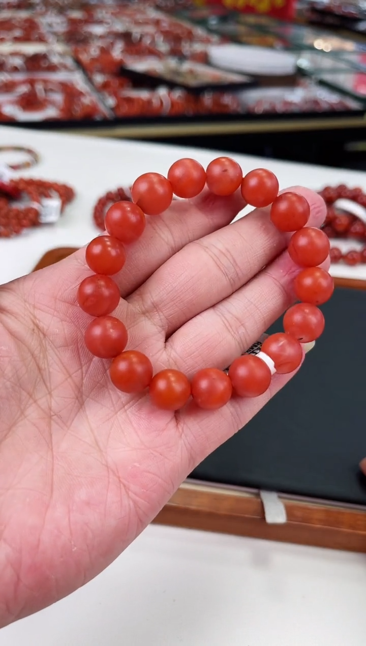 【闪购商品】南红玛瑙保山手串12+未镶嵌一个/条