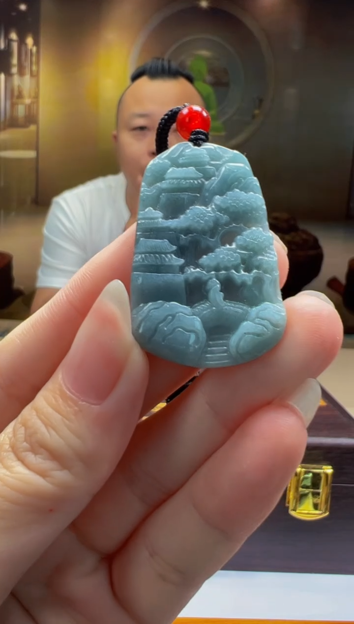 翡翠未镶嵌颈饰RB2025-7-17-43