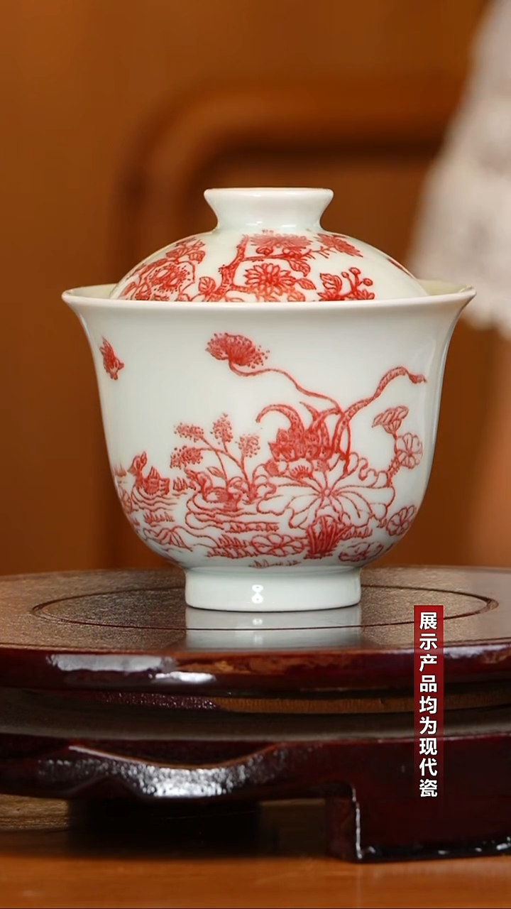 【央广非遗】古窑御器十二花神盖碗