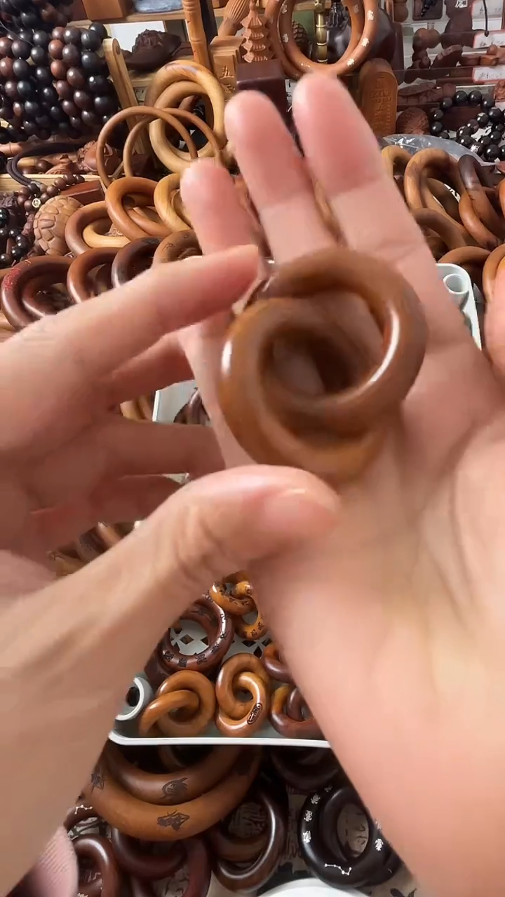 枣木乾坤圈枣木25圈口一物一拍