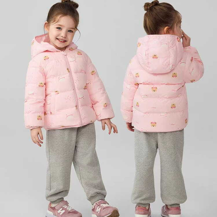 【品质鸭绒】PawinPaw童装25年秋冬新款男女宝儿童羽绒服PCJDF4991E