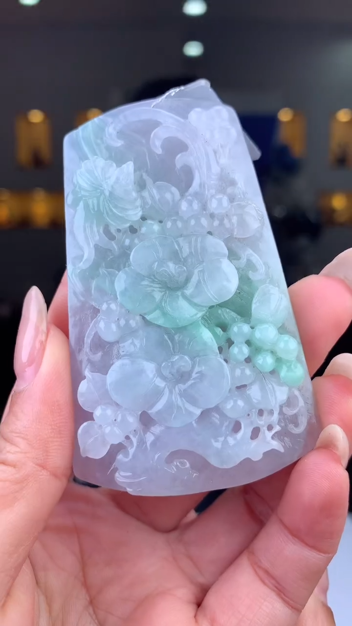 【闪购商品】定制翡翠未镶嵌天然A货翡翠（拍一发一)