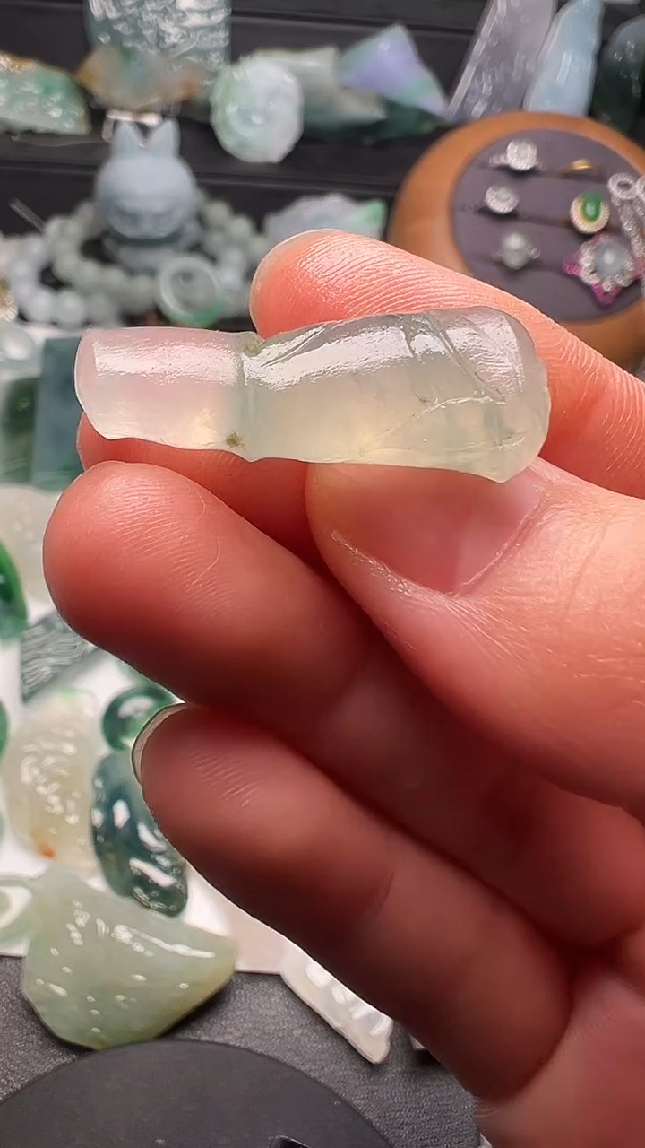 未镶嵌定制翡翠天然A货翡翠未抛光