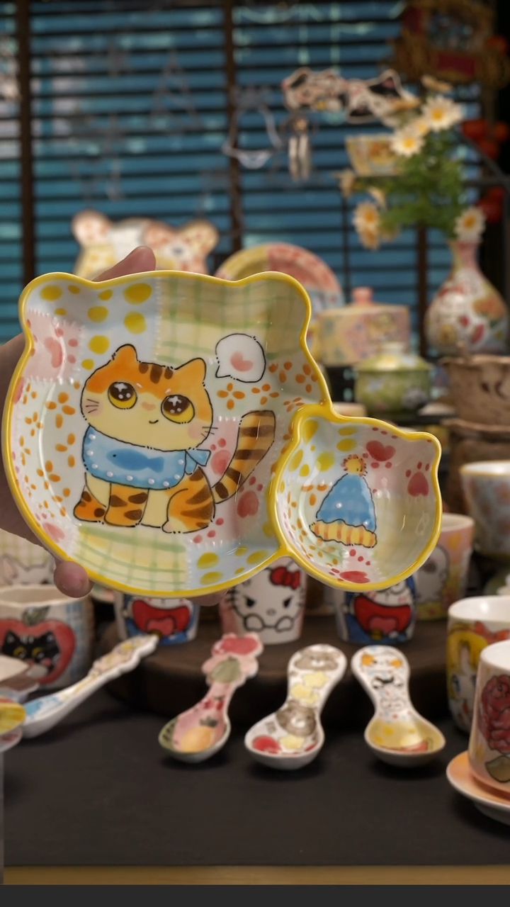 【闪购商品】【原创设计】景德镇手绘陶瓷