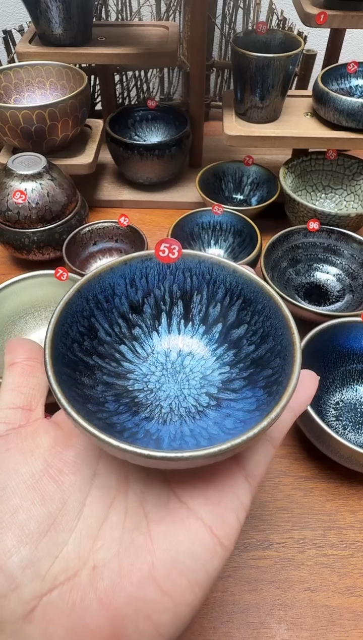 茶盏只*53号建盏工匠茶器