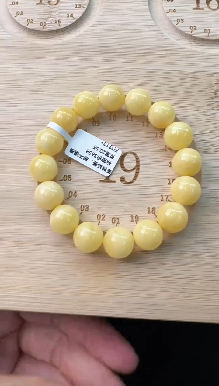 手串蜜蜡未镶嵌蜜蜡手串