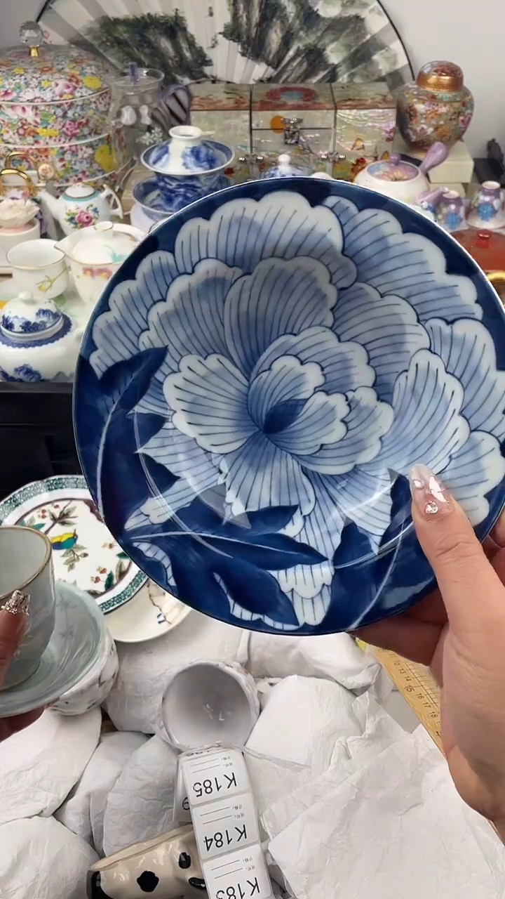 【闪购商品】瓷片五只小看清尺寸品相再拍