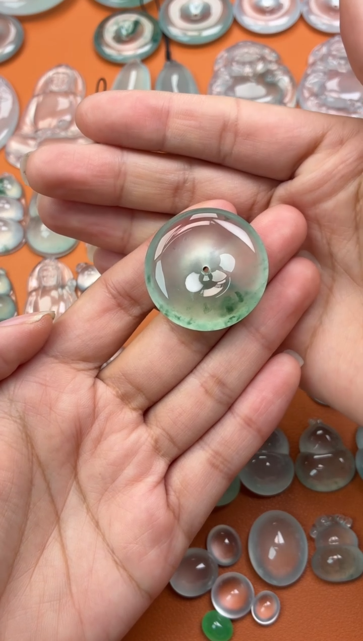 吊坠(不含链)未镶嵌翡翠31 平安扣 31.6 7.0