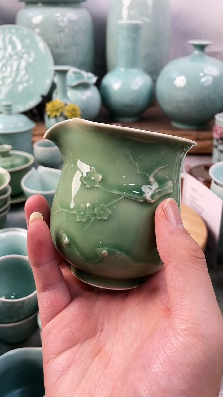 【闪购商品】纯手工 特价 微瑕 慧仙青瓷 