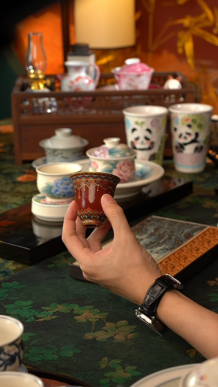 【闪购商品】初六分享好物@@朗红闻香杯