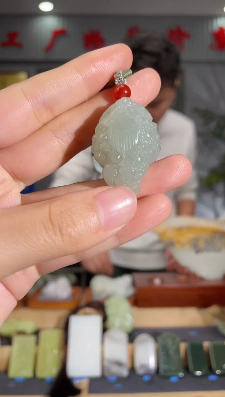 【闪购商品】和田玉颈饰未镶嵌拍一发一 多样性发货