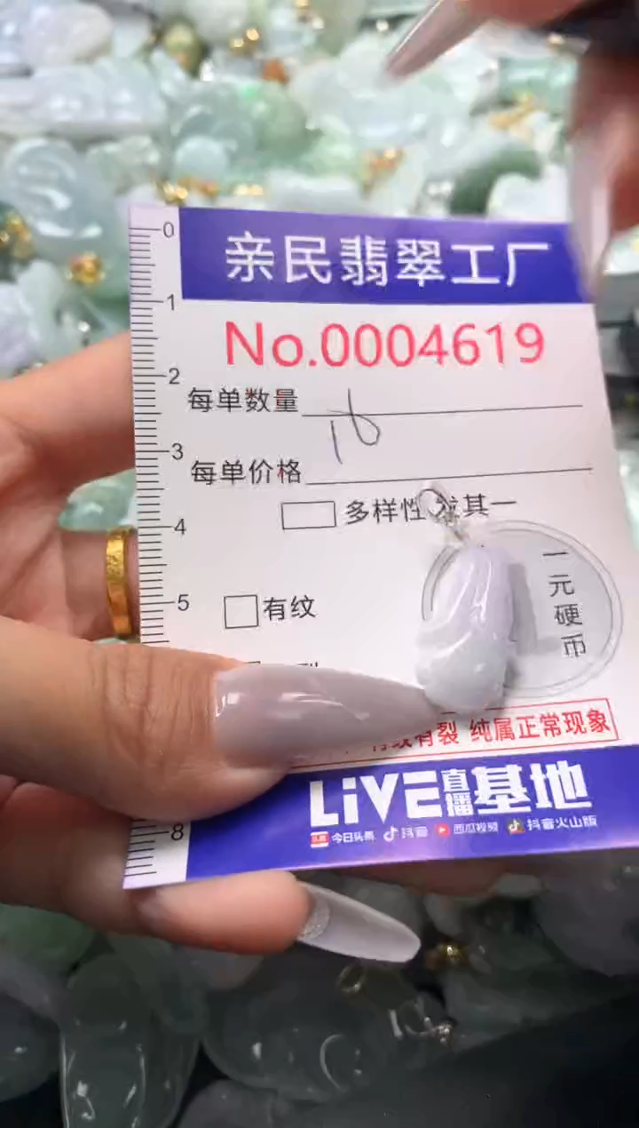 颈饰未镶嵌翡翠4619