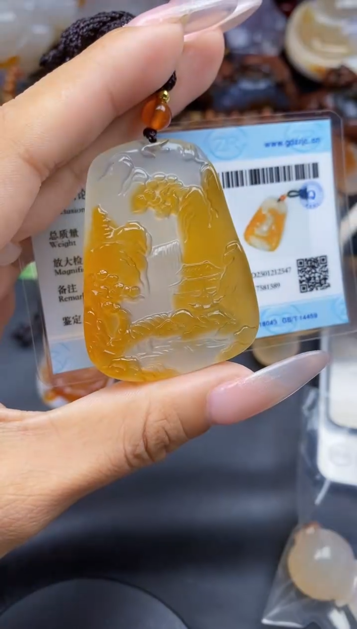 【闪购商品】玛瑙/玉髓颈饰未镶嵌ll