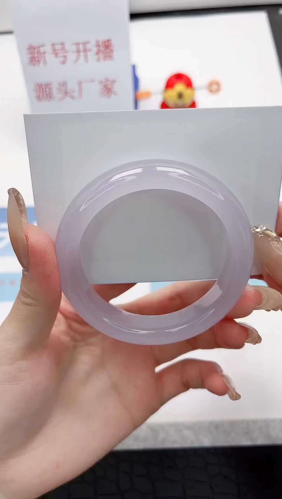 【闪购商品】石英质玉手镯未镶嵌Q57-55.8