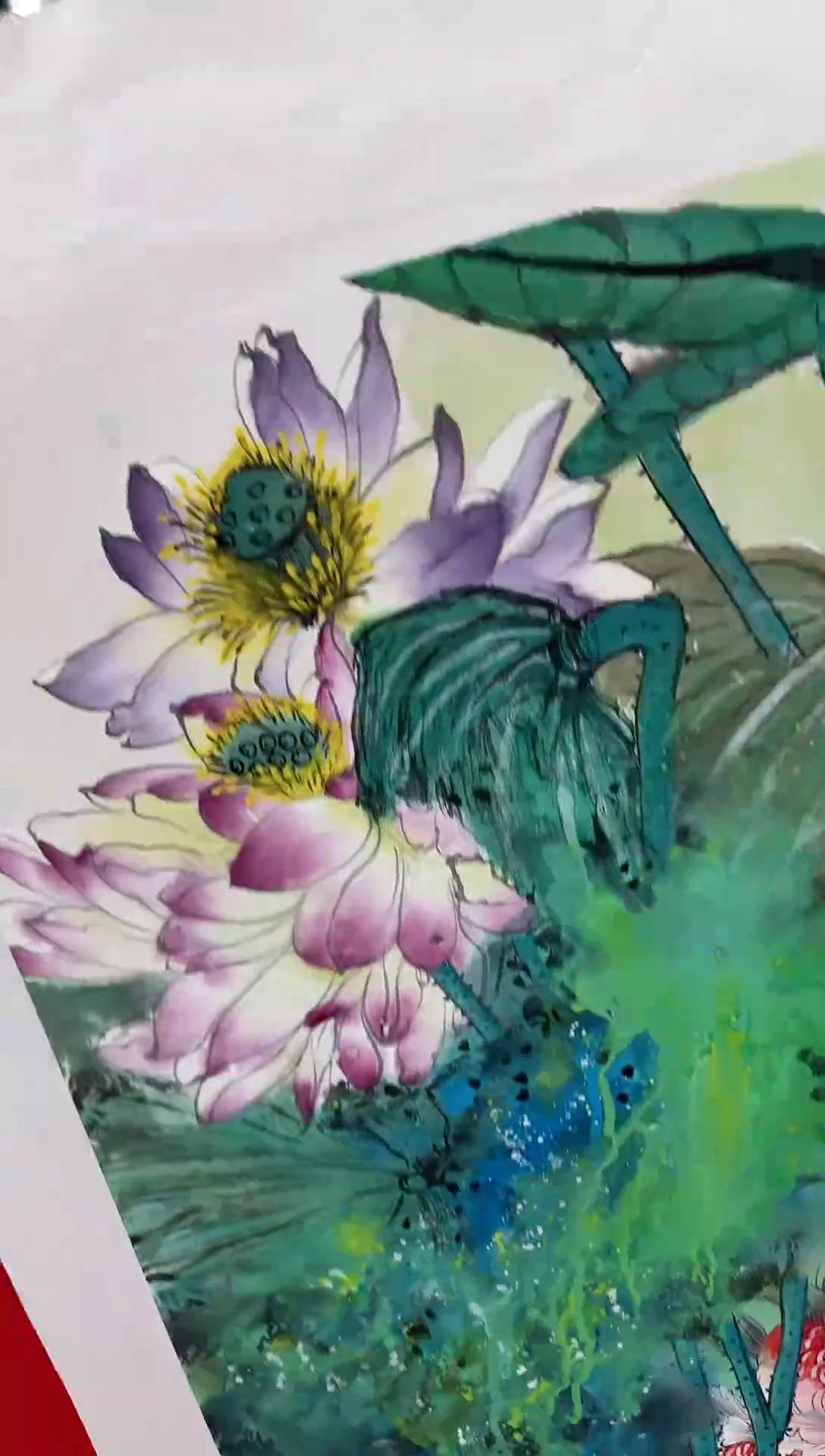 【闪购商品】国画国画道一老师手绘作品D14