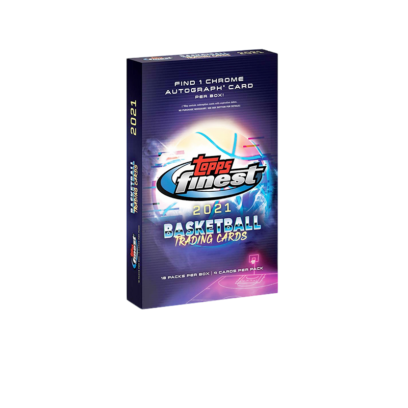 Topps【拆卡Live】2021 topps finest 篮球 hobby 球星卡牌 盲盒