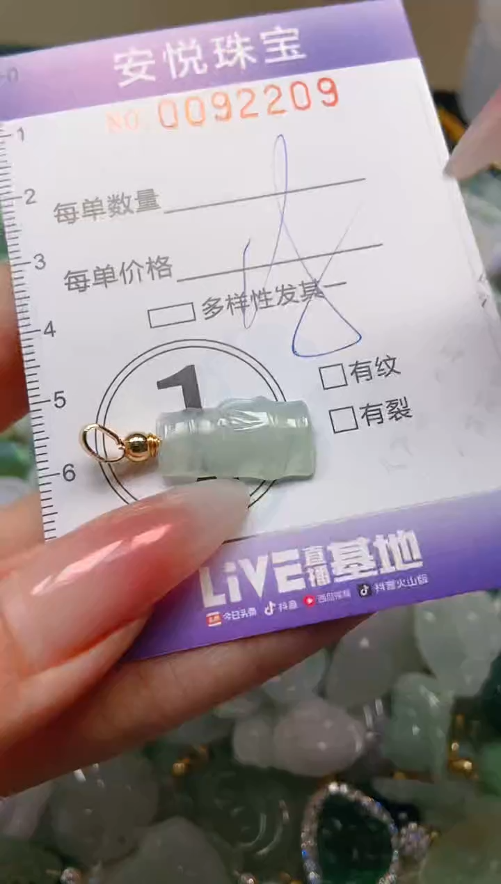 【闪购商品】翡翠颈饰未镶嵌闪购0092209