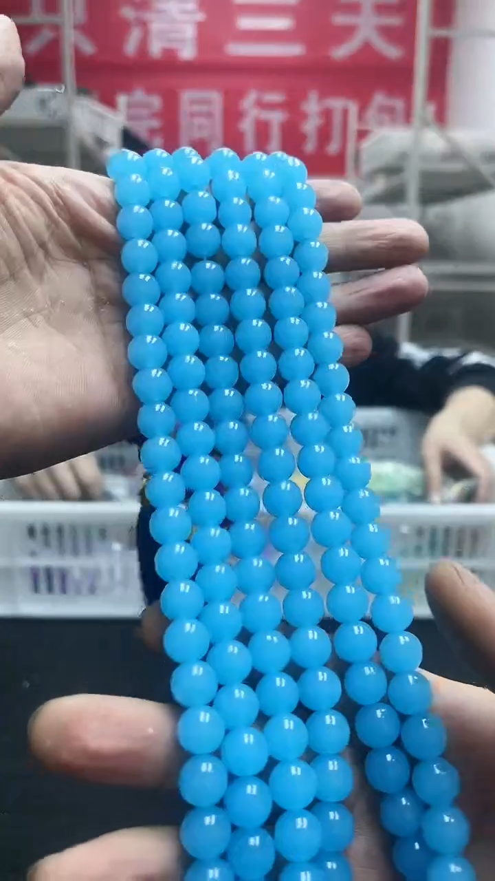 【闪购商品】海蓝宝石毛衣链未镶嵌精美毛衣链140