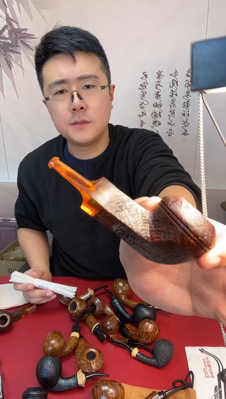 棕喷砂手工斗石楠木