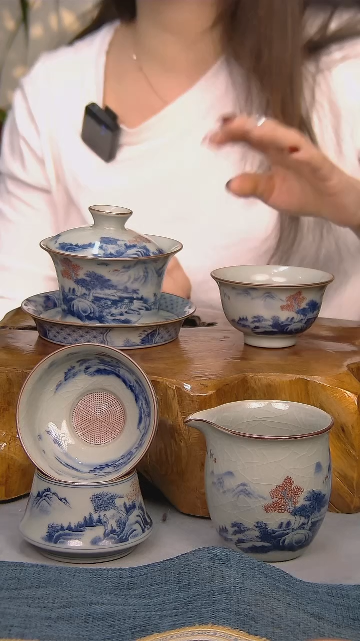 【闪购商品】简装家用款4件套 陶瓷家用茶具系列