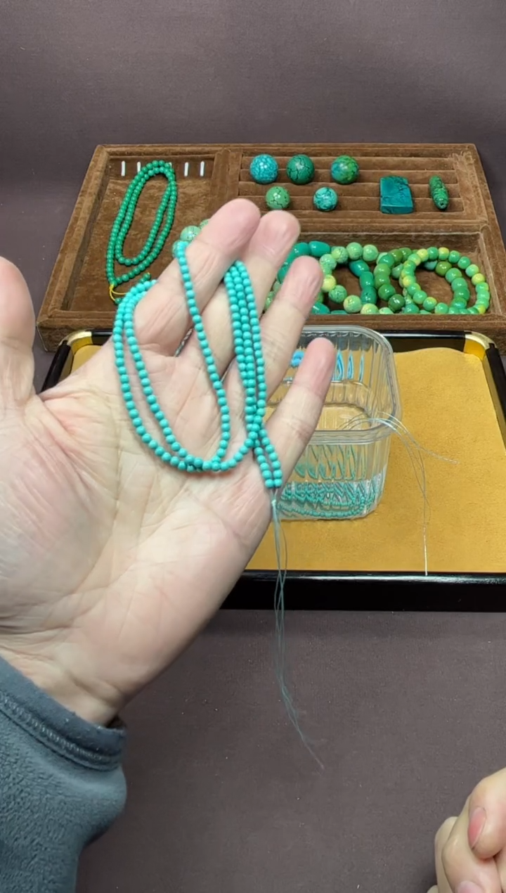 手工雕刻配饰珠尺寸4+