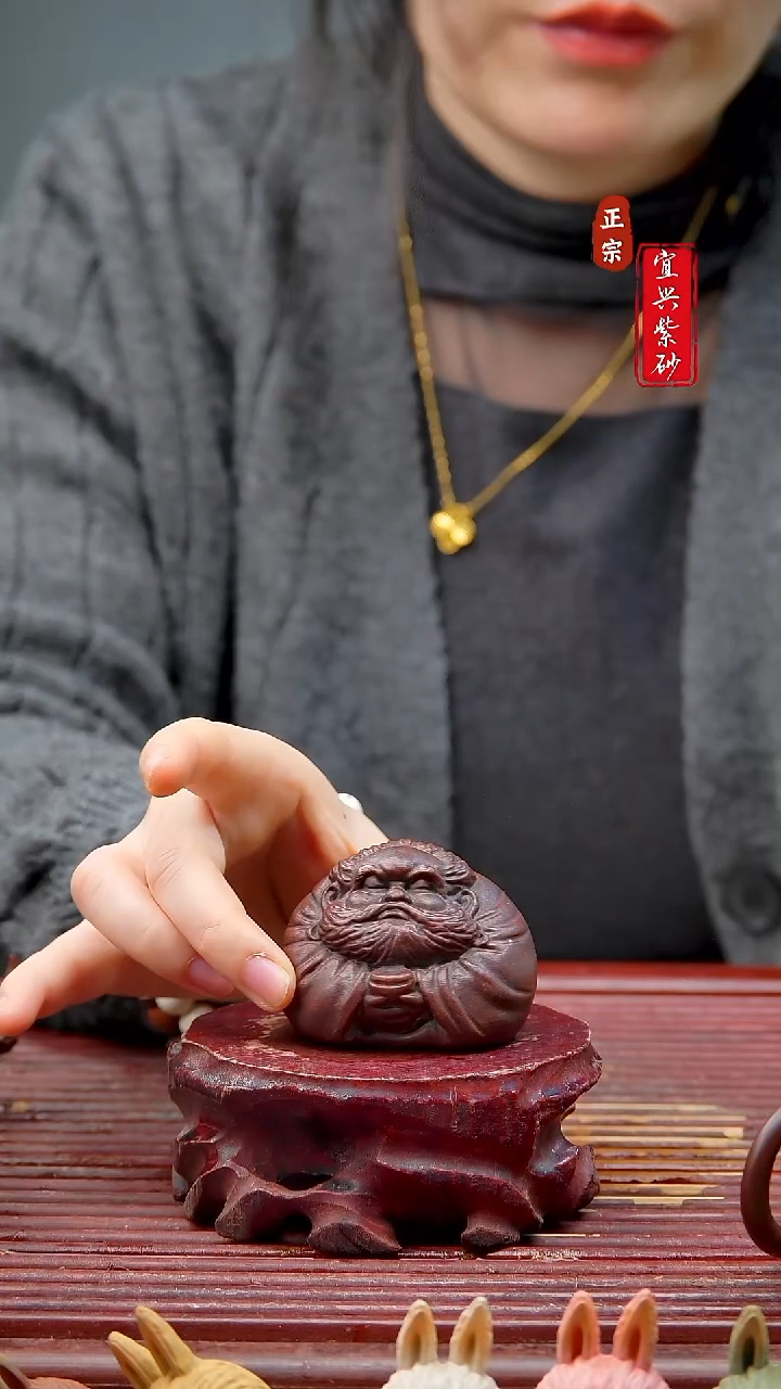 紫砂茶宠宜兴紫砂茶宠摆件