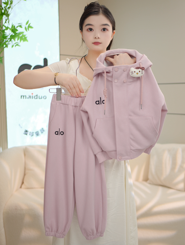 两件套春秋季时髦女2025新款洋气儿童大童装女童秋装休闲套装衣服