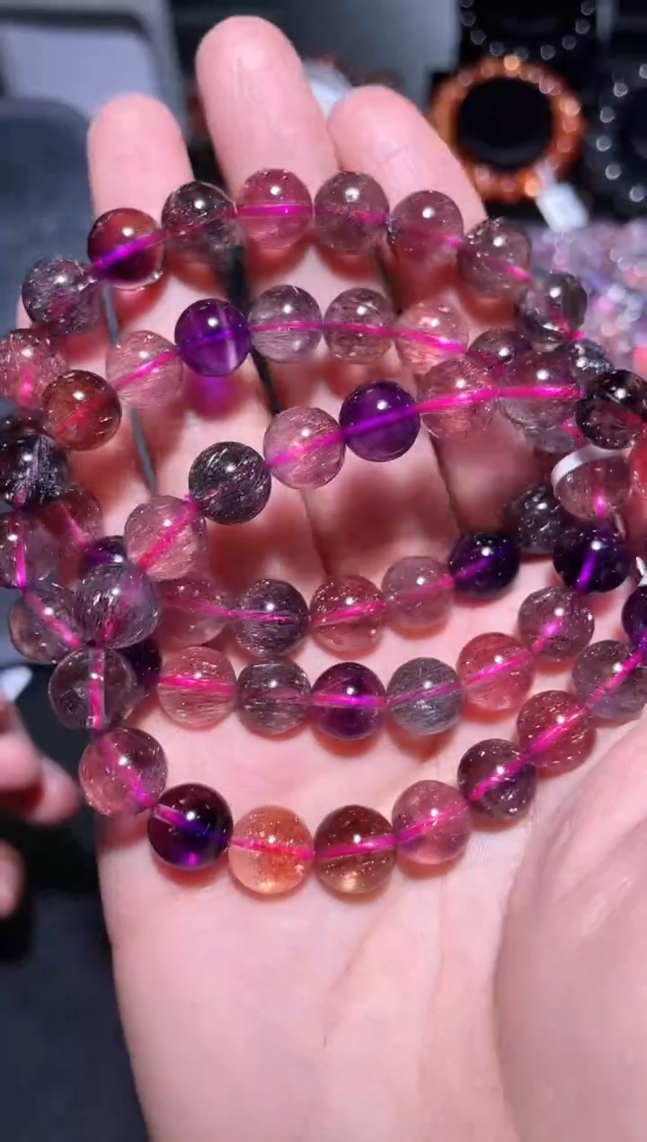 【闪购商品】水晶手链未镶嵌超七单圈A9（多样性发其一）