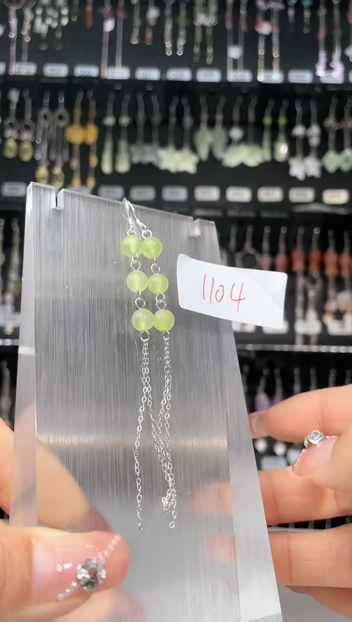 【闪购商品】紫晶耳饰银S925镶嵌喜欢拍